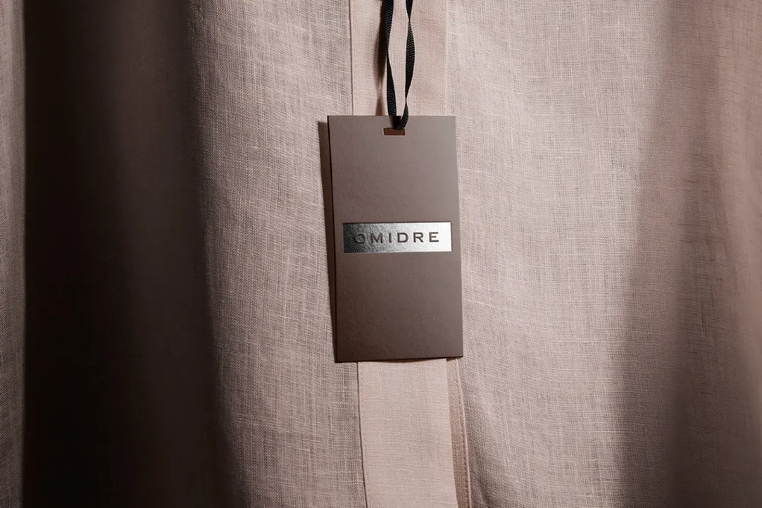 Loop Tag Tee Ribbon-Loop Swing Tag Mockup
