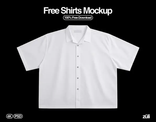 Free Shirts Mockups 4K