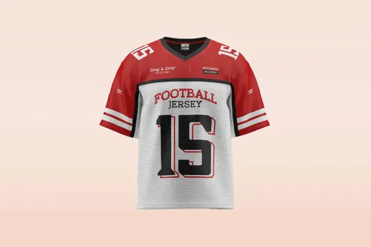 American Football Jersey Mockup