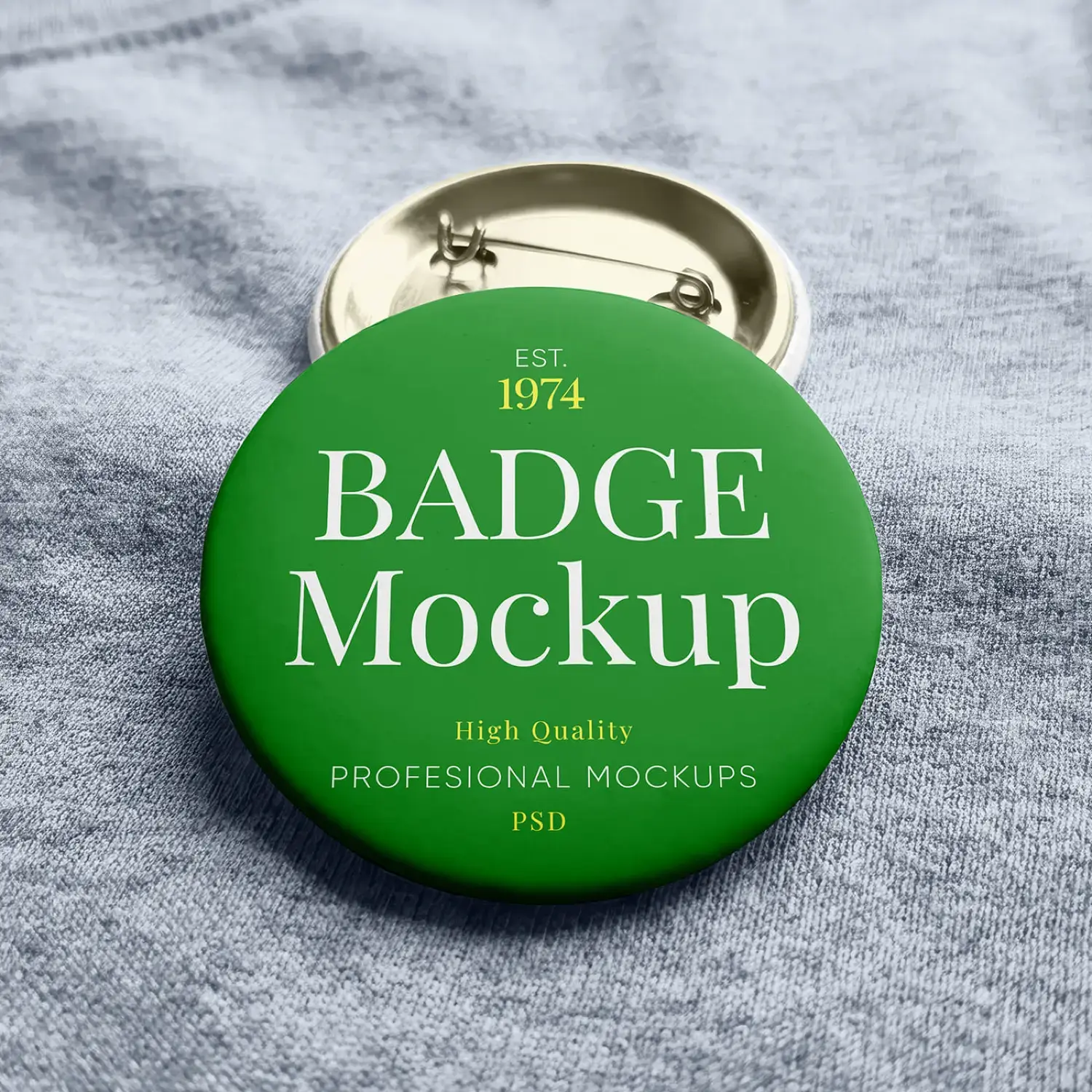 Free Badge Mockup Templates to Download