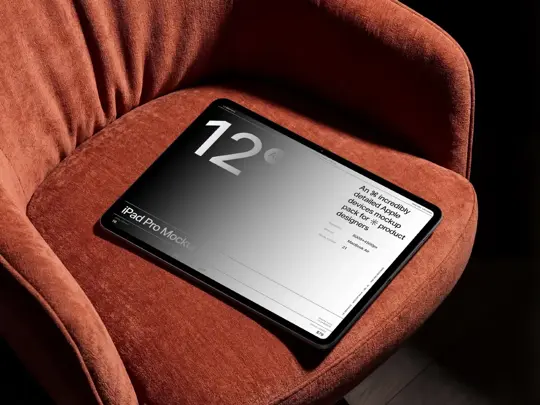 iPad Pro Mockup Template for Designers
