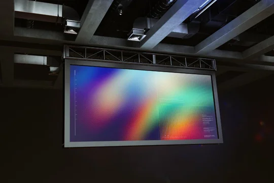 Concert Digital Screen Mockup