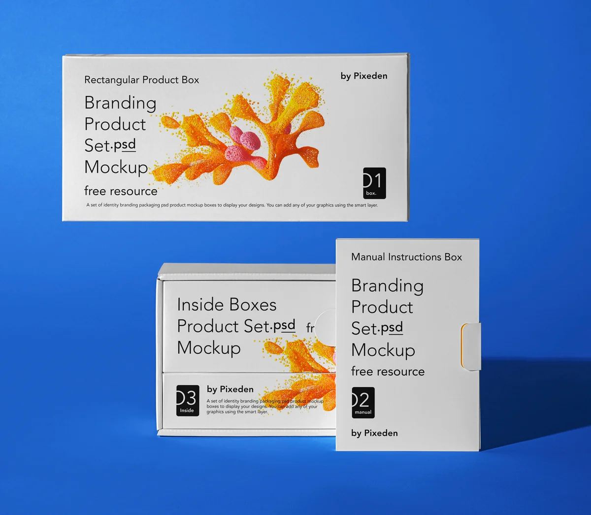 Psld Box Free Product Branding PSD Sleeve Box Mockup
