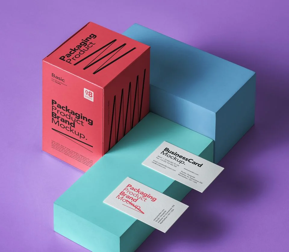 Basic PSD Product Packaging Mockup