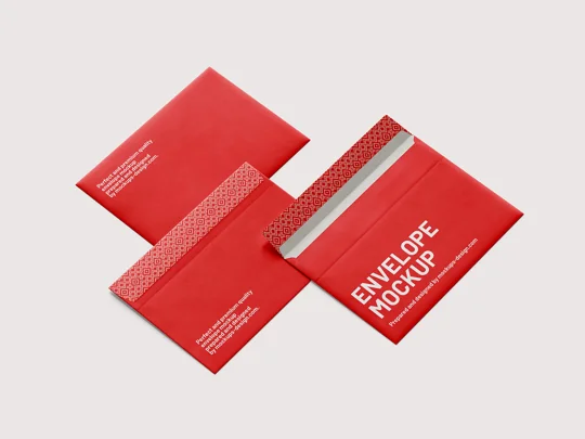 Free Envelope PSD Mockup