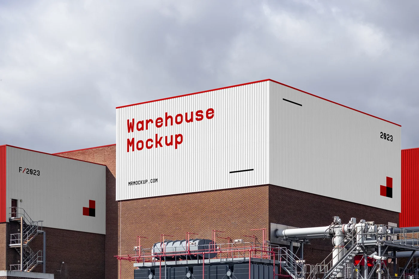 Warehouse Building Mockup