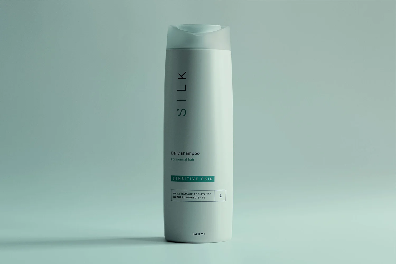 Shampoo Bottle Mockup, Free PSD