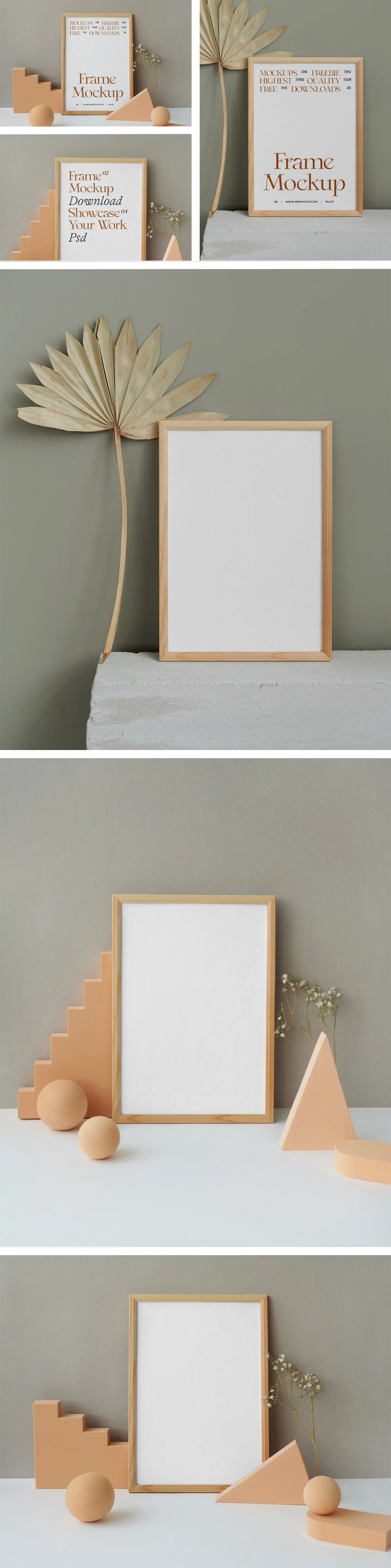B2 Frame Mockups