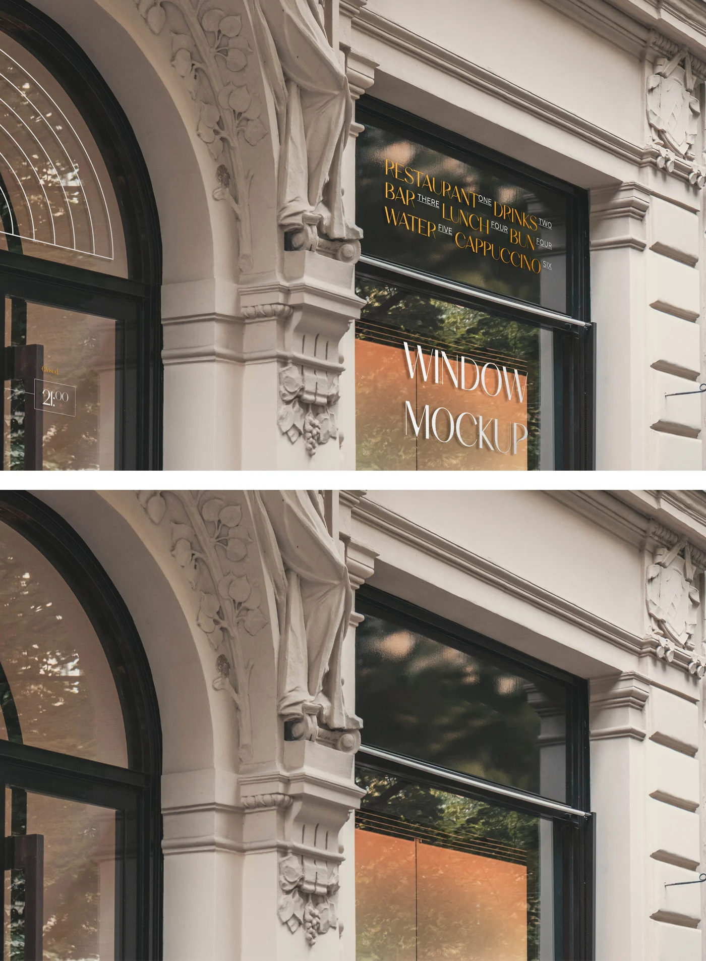 Window Decoration Mockup