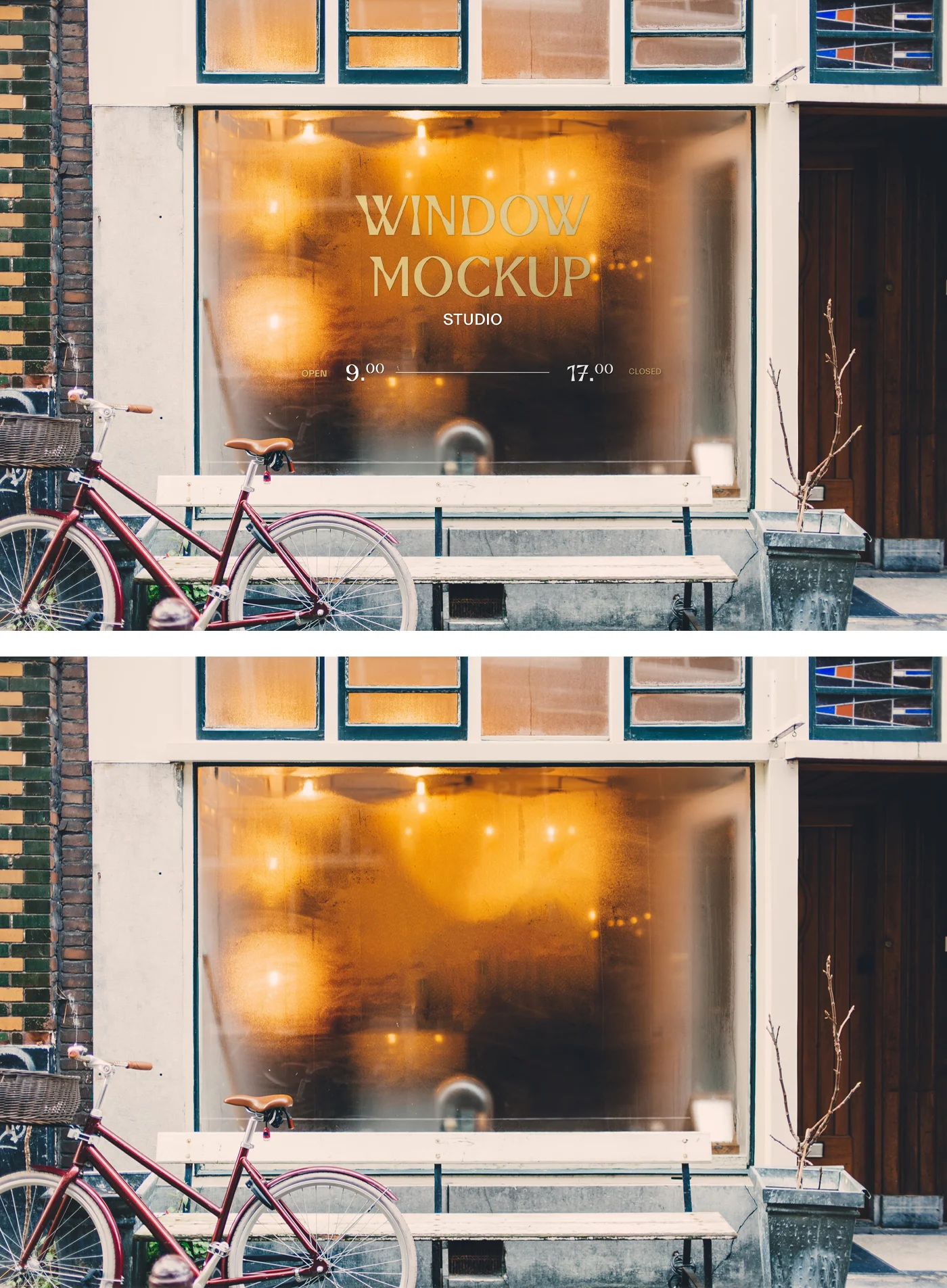 Sign On Window Mockup