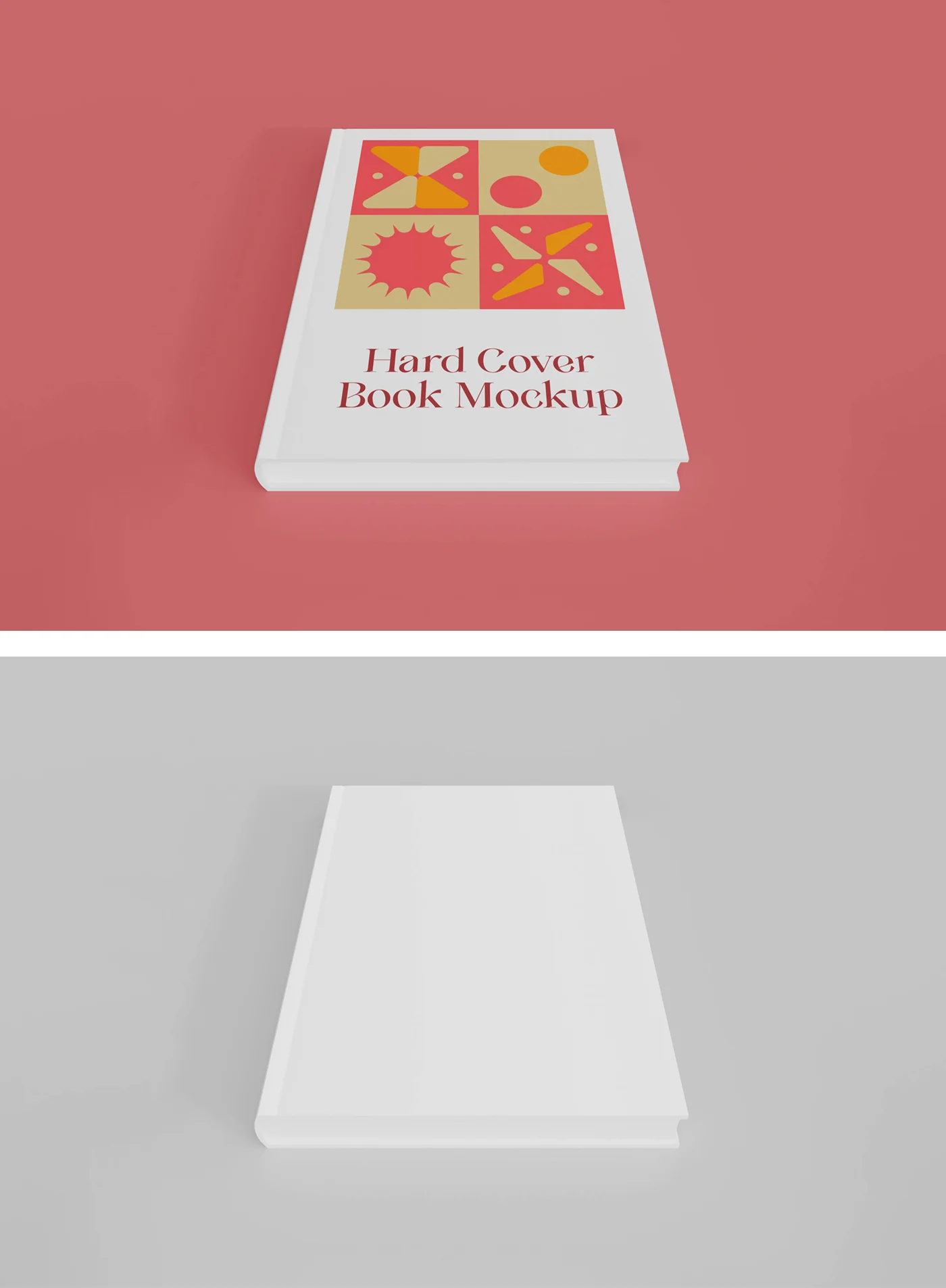 Perspective Hard Cover Mockup