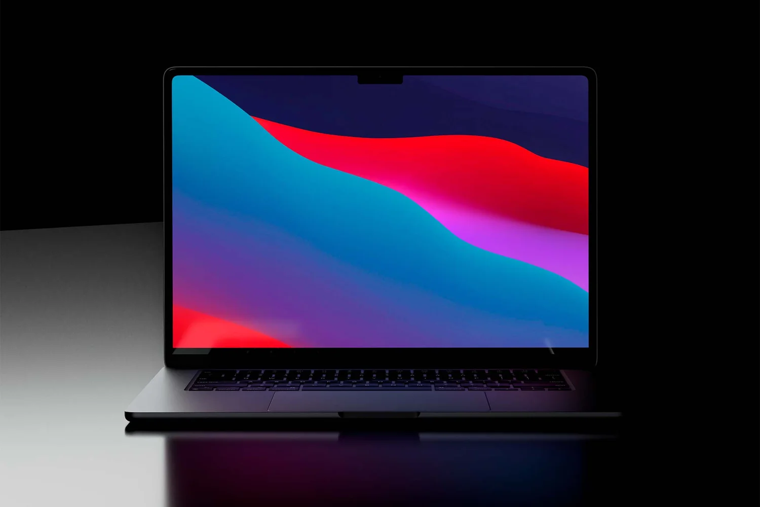 MacBook Air Mockup Front View UI/UX Template