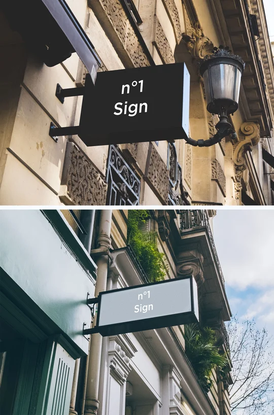 Hip Signs Mockups