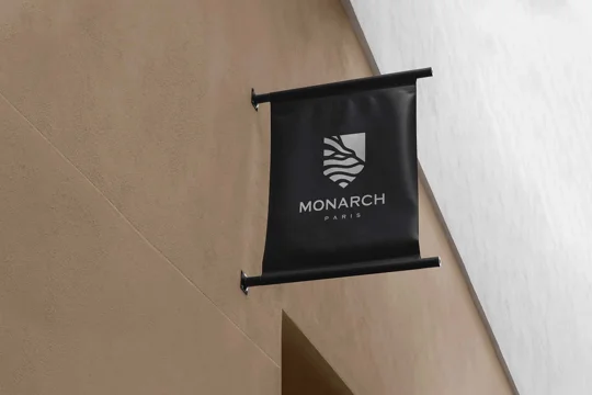 Fabric Sign Mockup