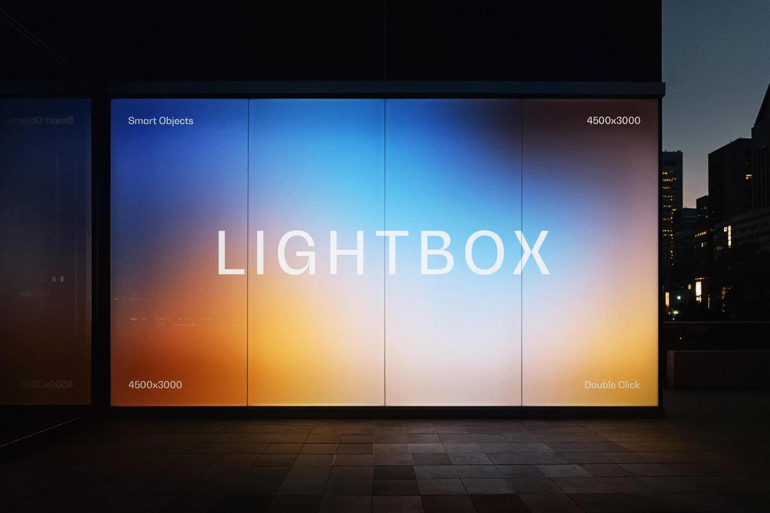 Large Screen Outdoor Mockup