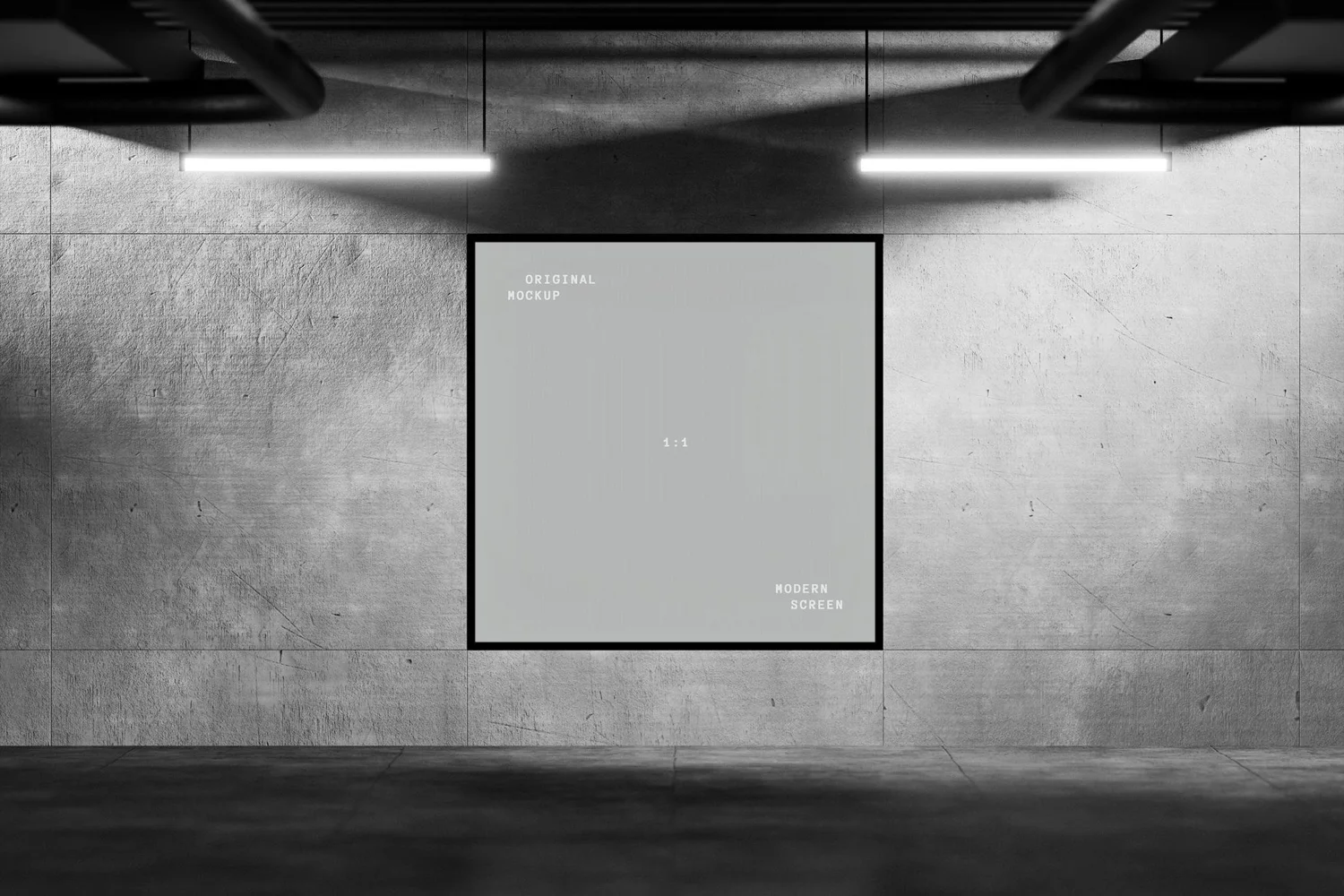 Digital Screen Display Mockups