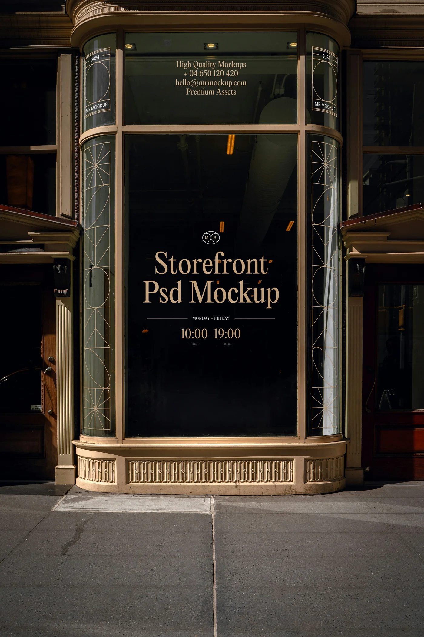 Vertical Storefront Mockup