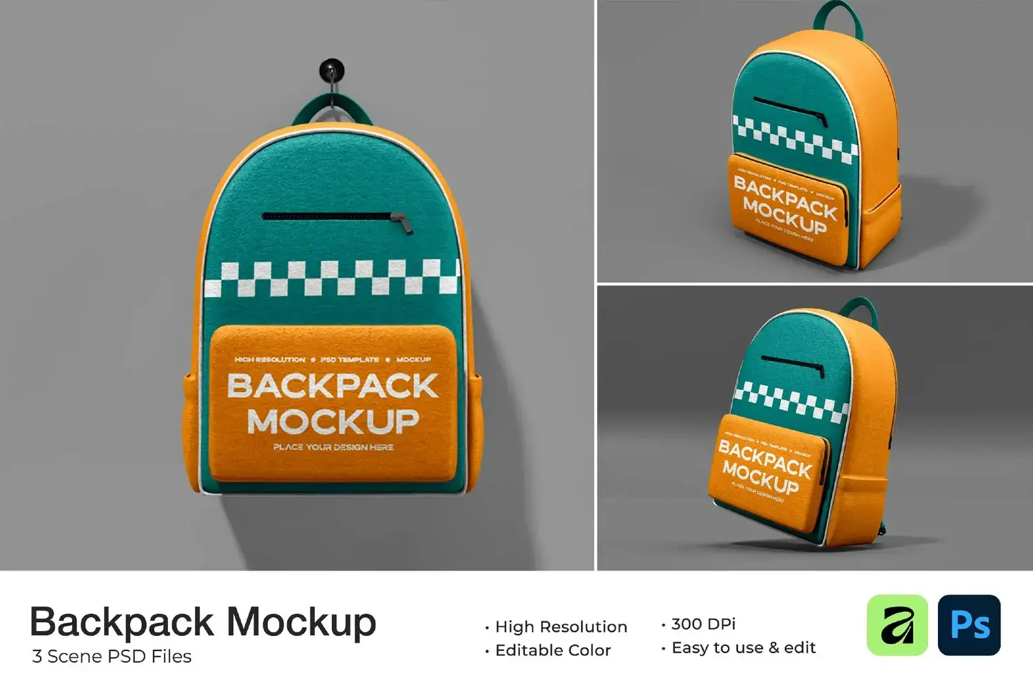 Backpack Mockup