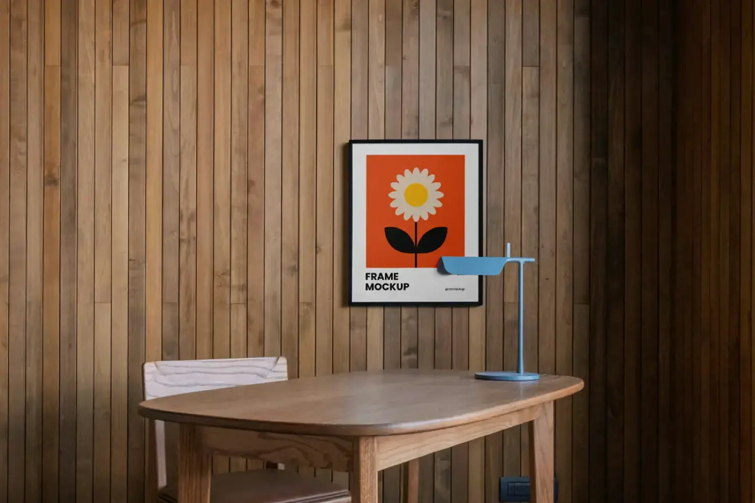 Short Frame Small Frame Mockup